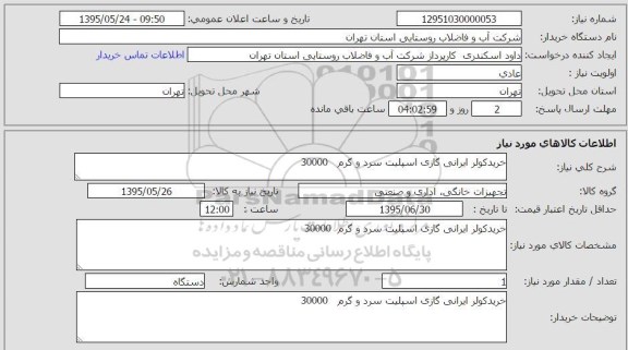 استعلام,استعلام خرید کولر ایرانی گازی اسپیلت سرد و گرم 30000