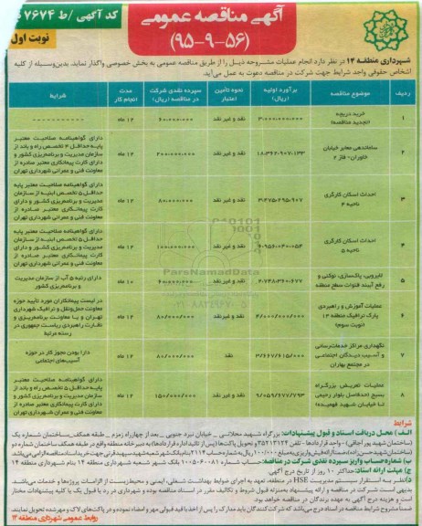 آگهی مناقصه عمومی , مناقصه خرید دریچه