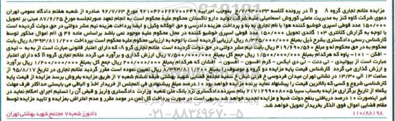 مزایده ,مزایده 150.000 عدد قوطی اسپری...