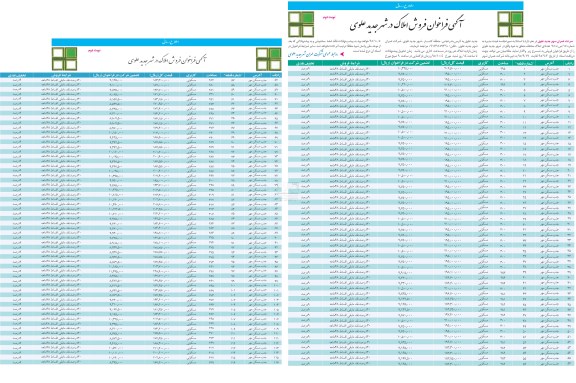 مزایده,مزایده فراخوان فروش املاک در شهر جدید علوی نوبت دوم
