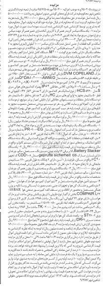 مزایده , مزایده یک دستگاه میکسر گریندر همبرگر و ...