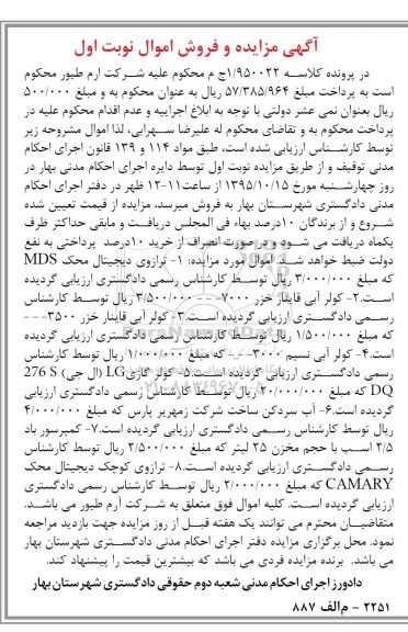 مزایده, مزایده ترازوی دیجیتال ....
