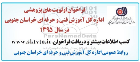 فراخوان , فراخوان اولویت های پژوهشی