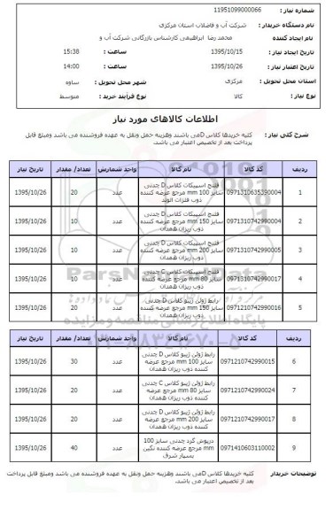 استعلام , استعلام خرید انواع فلنج اسپیکات و رابط