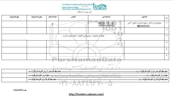 استعلام گیج بلوک MITUTIYO