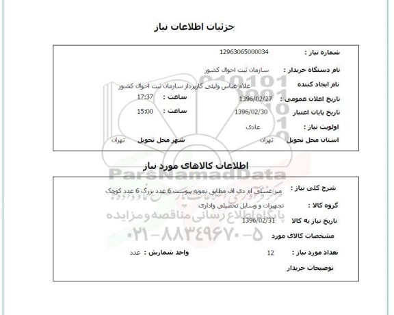 استعلام , استعلام میز عسلی ام دی اف