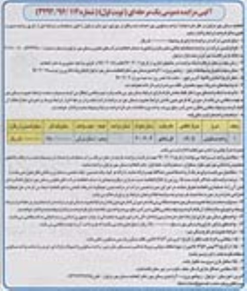 مزایده,مزایده واگذاری تعداد یک واحد مسکونی مهر مساحت 89.5متر