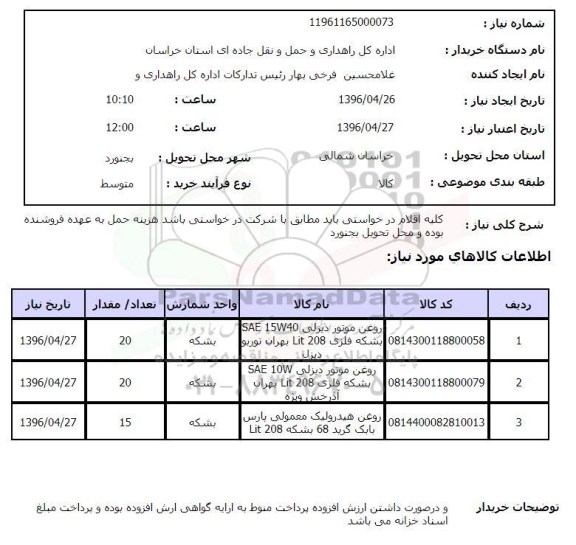 استعلام ,استعلام روغن موتور دیزلی 