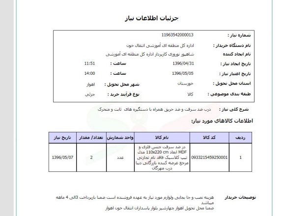 استعلام ,استعلام درب ضد سرقت و ضد حریق همراه با دستگیره های ثابت