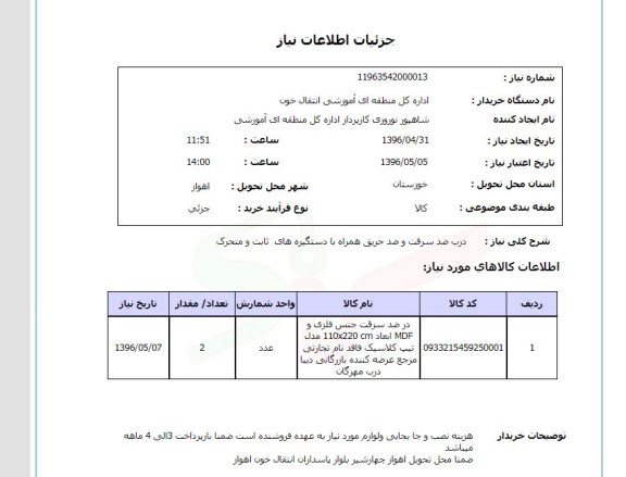 استعلام ,استعلام درب ضد سرقت و ضد حریق همراه با دستگیره های ثابت 