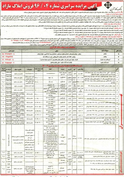 مزایده,مزایده فروش املاک مازاد در تهران و شهرستان ها 