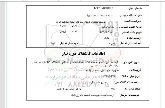 استعلام , استعلام کیف دستی طرح چرم