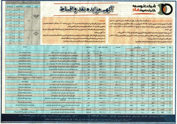 مزایده,مزایده فروش املاک استان ایلام 