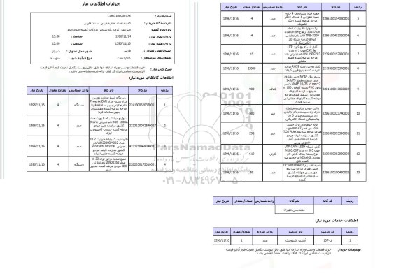 استعلام, استعلام دستگاه ضبط تصاویر دوربین مداربسته