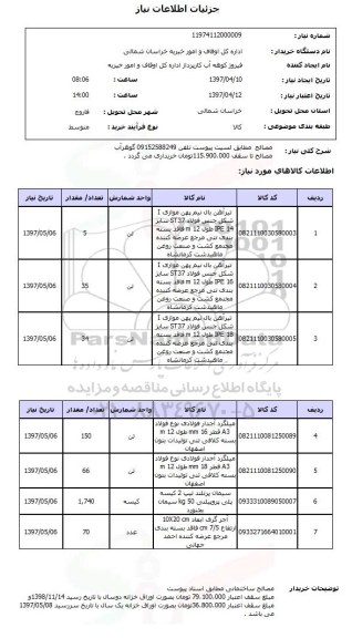 استعلام,تیرآهن بال نیم پهن موازی...