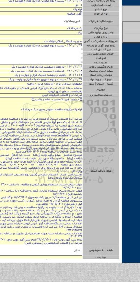 سامانه ستاد: احداث شبکه جمع آوری فرعی فاضلاب در حفره های خالی و مناطق باقیمانده در سطح شهر ارومیه