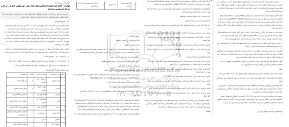 مناقصه انجام کلیه عملیات معدنکاری شامل آماده سازی، دپو، بارگیری، حمل و ...