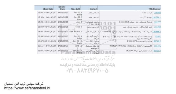 استعلام میکسر غلات ...