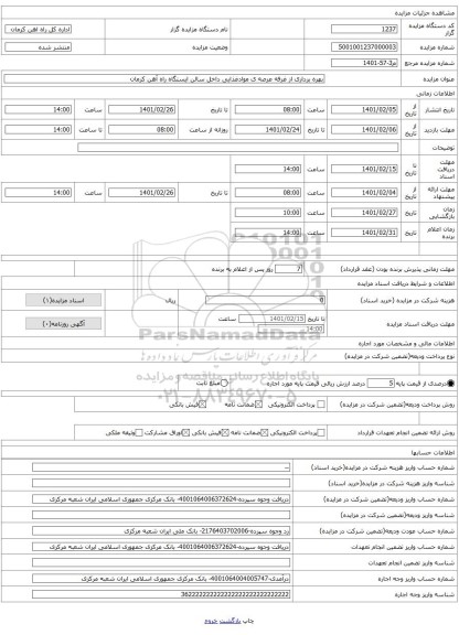 بهره برداری از غرفه عرصه ی موادغذایی داخل سالن ایستگاه راه آهن کرمان