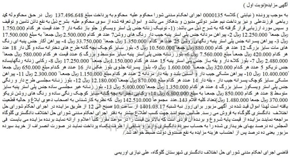 مزایده فروش 1- تونیک زنانه جنس پل استر ویسکوز جلو باز دکمه دار 7 عدد و...
