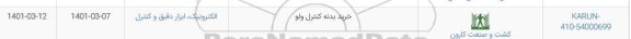 استعلام خرید انواع بدنه کنترل ولو