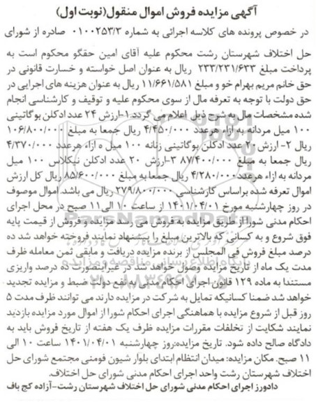 مزایده ارزش 24 عدد ادکلن بوگاتینی