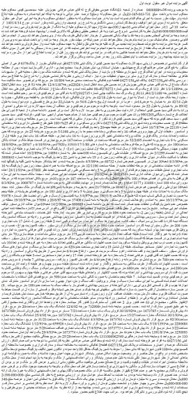 مزایده فروش پلاک ثبتی 6427/156ق دوم تفکیکی مفروز از پلاک6376 فرعی از اصلی
