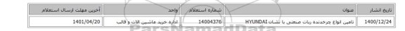 تامین انواع چرخدنده ربات صنعتی با نشان HYUNDAI