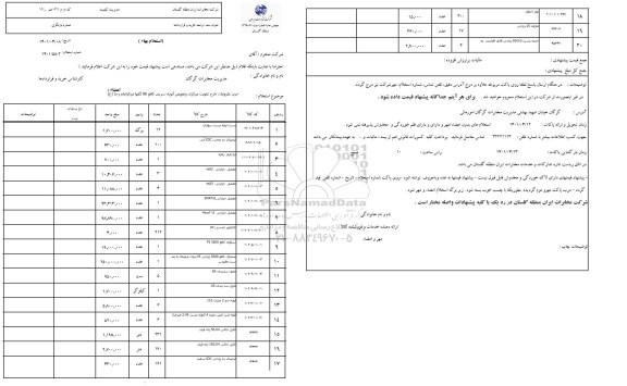 استعلام خرید ملزومات طرح تقویت مرکزی ...