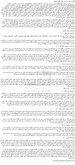 مزایده شش دانگ یکباب منزل مسکونی به پلاک ثبتی 1631