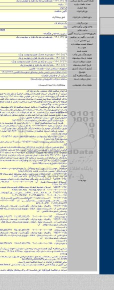 مناقصه, احداث مخازن بتنی زمینی بخش پیشخور شهرستان فامنین ۳-۱۴۰۱/۱۲۳
