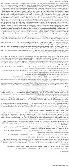 مزایده تجهیزات فلزی و ماشین آلات و دستگاههای صنعتی