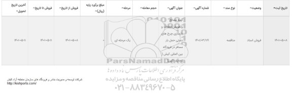 مناقصه تهیه مصالح و تعویض قطعات و بازسازی چرخ های دستی حمل بار