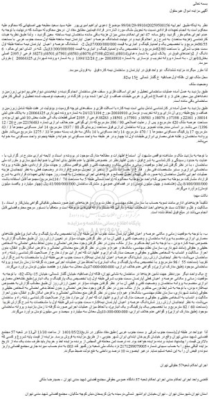 مزایده فروش ششدانگ عرصه و اعیان  اپارتمان نیمه ساخته طبقه اول 