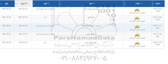 استعلام رله آجری هشت پایه و غیره ...