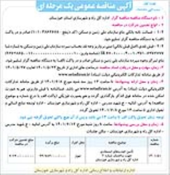 مناقصه تامین خودروهای استیجاری جهت ساختمان