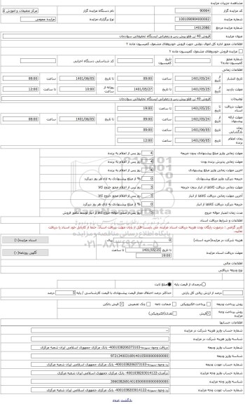 مزایده ، فروش حدود 40 تن ارقام هلو