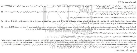 مزایده یک واحد مرغداری 