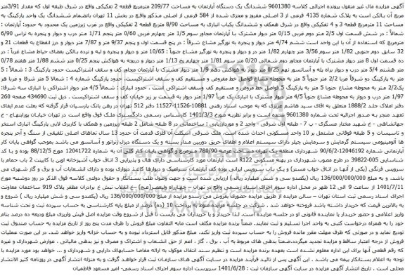 مزایده ملک