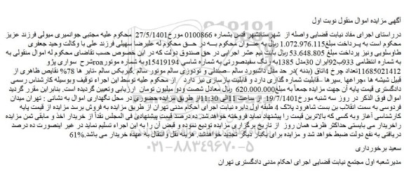مزایده سواری پژوroa