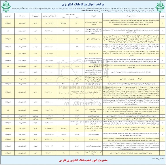 مزایده فروش  یک واحد کشتارگاه ...