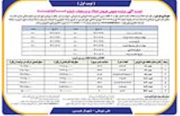 تجدید مزایده فروش املاک و مستغلات (7 قطعه زمین با کاربری عمده فروشی)