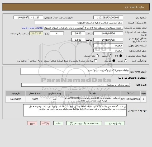 استعلام برانول صورتی15هزار و5هزارعددبرانول سبز