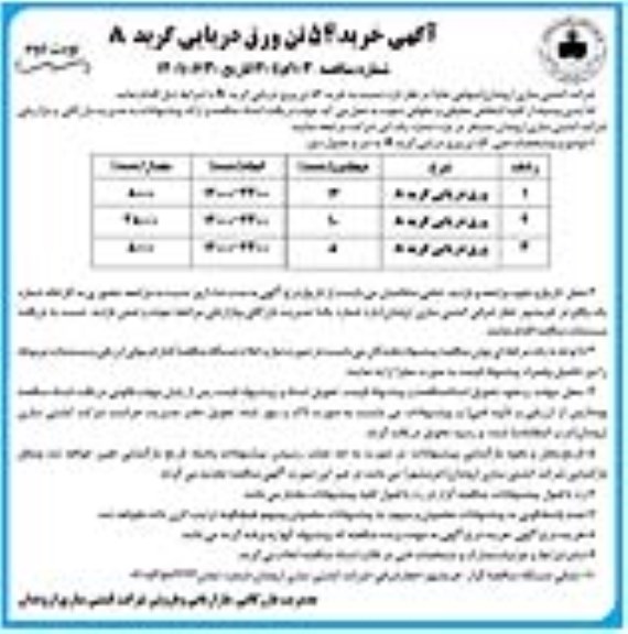 مناقصه تامین نیروی انسانی انجام خدمات حراست و نگهبانی- نوبت دوم