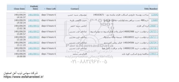 استعلام ساخت پوسته حلزونی اسکلت فلزی ...