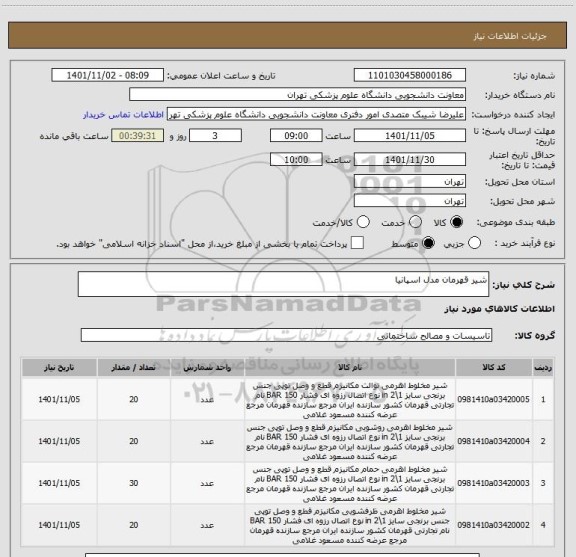 استعلام شیر قهرمان مدل اسپانیا