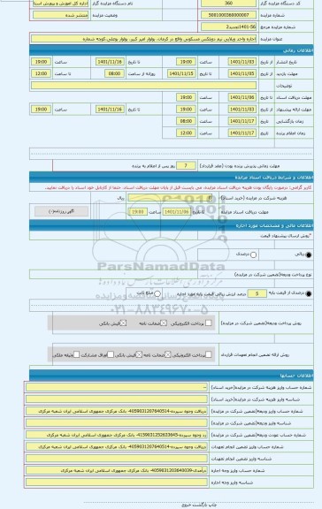 مزایده ، اجاره واحد ویلایی نیم دوبلکس مسکونی واقع در کرمان، بولوار امیر کبیر، بولوار بوعلی،کوچه شماره