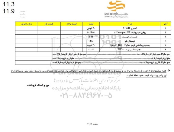 استعلام اسپری 40WD ...
