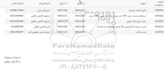 استعلام تکرار کننده بیسیم....