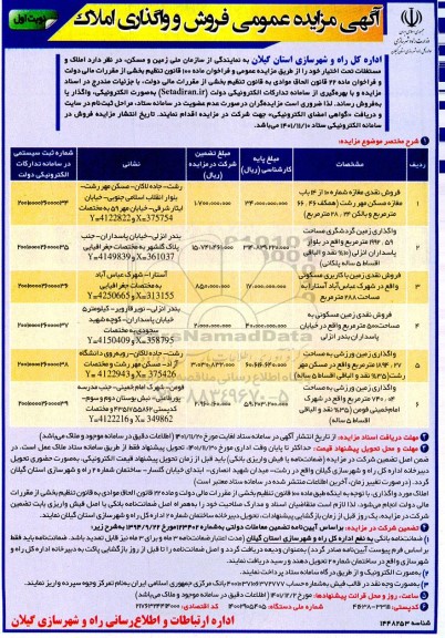 اداره کل راه و شهرسازی استان گیلان